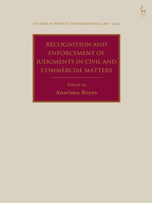 cover image of Recognition and Enforcement of Judgments in Civil and Commercial Matters